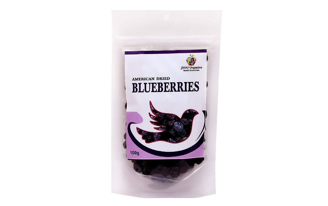 Jioo Organics Americal Dried Blueberries    Pack  100 grams